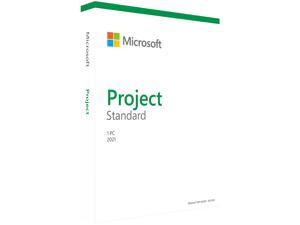 Microsoft Project Standard 2021 / Windows 10 Product Key Card - 1 PC