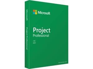 Microsoft Project Professional 2021 / Windows 10 Product Key Card - 1 PC