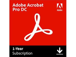 Adobe Acrobat Pro DC for Windows  Mac  Digital Membership Prepaid 1 Year