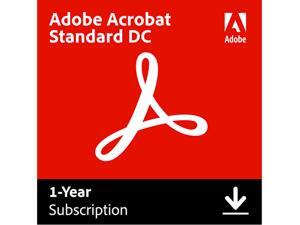 Adobe Acrobat Standard DC for Windows  Digital Membership Prepaid 1 Year