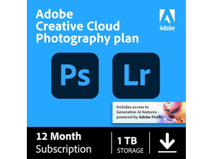 Adobe - Creative Cloud Photography Plan 1TB (1-Yea...