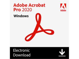 Adobe Acrobat Pro 2020 - Windows Download