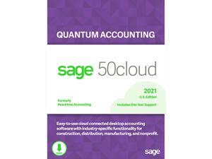 Sage 50cloud Quantum Accounting 2021 3-User 1 Year Subscription
