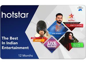 Hotstar Annual Pack Gift Card (Email Delivery) Hotstar Annual Pack Gift Card (Email Delivery)