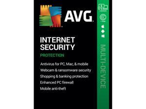 AVG Internet Security 2020, 5 Devices 1 Year (Key Card)