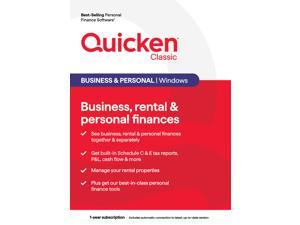 Quicken Classic Business & Personal - 1 Year Subsc...