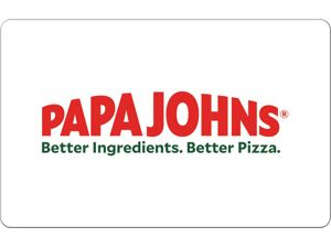 Papa John's $5 Gift Card (Email Delivery)
