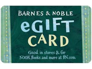 Barnes & Noble $50 Gift Card (Email Delivery) Barnes & Noble $50 Gift Card (Email Delivery)