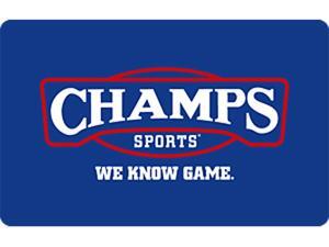 Champs Sports $50 Gift Card (Email Delivery) Champs Sports $50 Gift Card (Email Delivery)