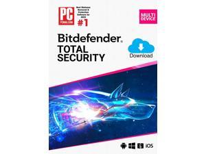 1-Year Bitdefender Total Security 2024 (10 Devices, Digital Download): eDeal Info
