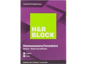 H&R BLOCK Tax Software Deluxe + State 2019 (Bundle)