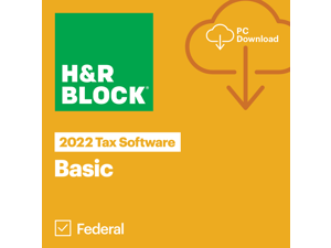 H&R Block 2022 Basic Win Software Download