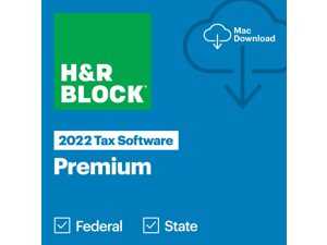 HR Block 2022 Premium Mac Tax Software Download