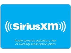 SiriusXM $15.00 Gift Card (Email Delivery)