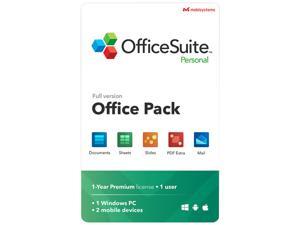MobiSystems OfficeSuite Personal Compatible with Microsoft Office & Adobe PDF - 1 Year License - Download MobiSystems OfficeSuite Personal Compatible with Microsoft Office & Adobe PDF - 1 Year License - Download