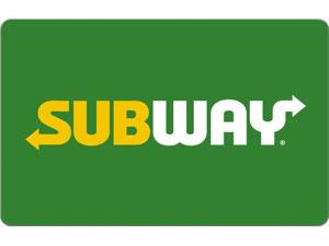 Subway $10 Gift Card (Email Delivery)