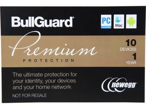 BullGuard Premium Protection - 10 Devices / 1 Year BullGuard Premium Protection - 10 Devices / 1 Year