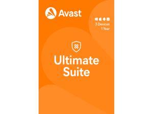 Avast Ultimate Suite [Security, Cleanup and VPN] 2022, 3 Devices 1 Year - Download