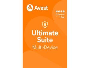 Avast Ultimate Suite [Security, Cleanup and VPN] 2022, 5 Devices 1 Year - Download