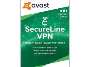 Avast SecureLine VPN 2021, 5 Devices 2 Years - Download Avast SecureLine VPN 2021, 5 Devices 2 Years - Download