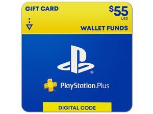 PlayStation Store (Plus Brand) $55 Gift Card (Email Delivery)