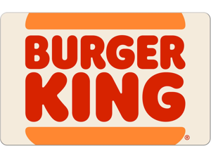 Burger King $10 Gift Card (Email Delivery)