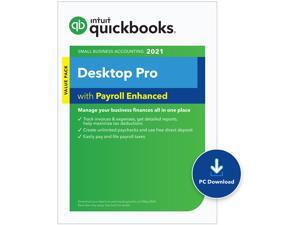 quickbooks payroll desktop pro enhanced intuit 2021 newegg