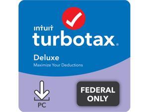 Intuit TurboTax Desktop Deluxe 2021, PC Download