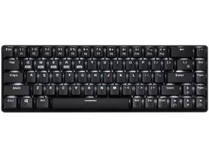 68-Key Wireless Bluetooth/USB Wired Gaming Mechanical Keyboard, Compact 65% Layout LED Backlit 68-Key Wireless Bluetooth/USB Wired Gaming Mechanical Keyboard, Compact 65% Layout LED Backlit