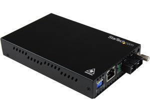 StarTech ET91000SC2 1000 Mbps Gigabit Ethernet Multi Mode Fiber Media Converter with SC 550m StarTech ET91000SC2 1000 Mbps Gigabit Ethernet Multi Mode Fiber Media Converter with SC 550m