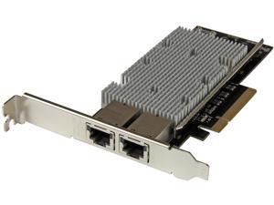 StarTech ST20000SPEXI 2-Port PCI Express 10GBase-T Ethernet Network Card - with Intel X540 Chip StarTech ST20000SPEXI 2-Port PCI Express 10GBase-T Ethernet Network Card - with Intel X540 Chip