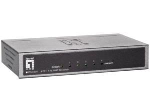 LevelOne FEU-0511 Unmanaged 4 FE + 1 FE MMF SC Switch LevelOne FEU-0511 Unmanaged 4 FE + 1 FE MMF SC Switch