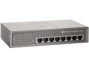 LevelOne GEP-0820 Unmanaged 8-Port Gigabit PoE Switch LevelOne GEP-0820 Unmanaged 8-Port Gigabit PoE Switch