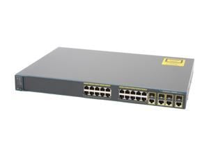 Refurbished Cisco Catalyst 2960 Series Ws C2960g 24tc L Switch Grade A Newegg Com