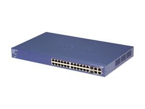 NETGEAR 28-Port PoE Fast Ethernet 10/100 Smart Switch with PoE (192W) (FS728TP) NETGEAR 28-Port PoE Fast Ethernet 10/100 Smart Switch with PoE (192W) (FS728TP)