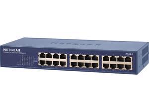 NETGEAR ProSAFE 24-Port Fast Ethernet Rackmount Switch (JFS524) - Lifetime Warranty NETGEAR ProSAFE 24-Port Fast Ethernet Rackmount Switch (JFS524) - Lifetime Warranty