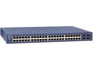 ProSAFE 48-Port Gigabit Smart Switch (With 2x Dedicated SFP Ports & 2x Combo Copper/SFP Ports) ProSAFE 48-Port Gigabit Smart Switch (With 2x Dedicated SFP Ports & 2x Combo Copper/SFP Ports)
