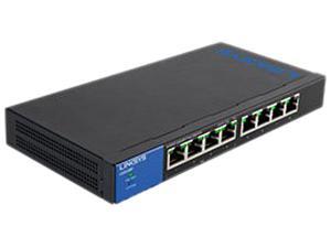 LINKSYS LGS108P-UK Unmanaged PoE Switch LINKSYS LGS108P-UK Unmanaged PoE Switch