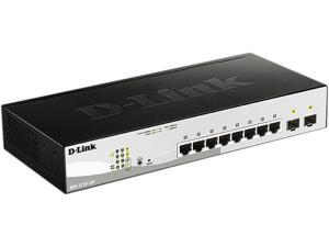 D-Link DGS-1100-08P EasySmart 8-Port Gigabit PoE Switch - Newegg.com