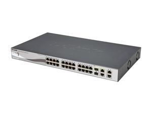 D-Link WebSmart DES-1210-28P Managed Web Smart Switch D-Link WebSmart DES-1210-28P Managed Web Smart Switch