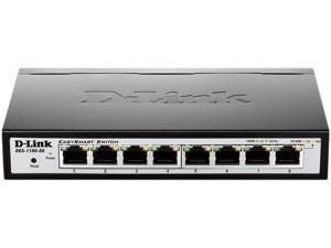D-Link 8-Port EasySmart Gigabit Ethernet Switch - Lifetime Warranty (DGS-1100-08) D-Link 8-Port EasySmart Gigabit Ethernet Switch - Lifetime Warranty (DGS-1100-08)