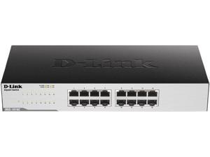D-Link DGS-1016C 16-Port 10/100/1000 Mbps Unmanaged Switch D-Link DGS-1016C 16-Port 10/100/1000 Mbps Unmanaged Switch