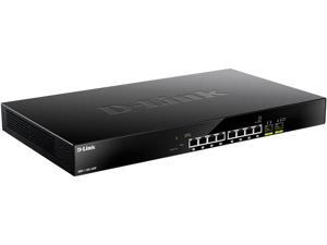 D-Link 8-port 2.5GBASE-T PoE and 2-port 10G SFP+ Smart Managed PoE Switch, 240W PoE D-Link 8-port 2.5GBASE-T PoE and 2-port 10G SFP+ Smart Managed PoE Switch, 240W PoE