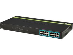 TRENDnet 24-Port Gigabit PoE+ Switch, 24 x Gigabit PoE+ Ports