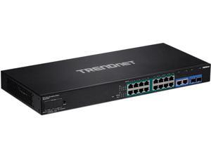 NETGEAR 16-port Gigabit Ethernet PoE+ Smart Switch with 2 SFP