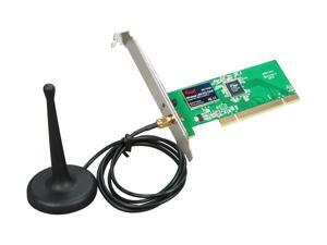 Rosewill RNX-N150PCx, Wireless N150 Wi-Fi Adapter, IEEE 802.11b/11g/11n, (1T1R) Up to 150Mbps Wireless Data Rates, PCI 2.2 Interface Rosewill RNX-N150PCx, Wireless N150 Wi-Fi Adapter, IEEE 802.11b/11g/11n, (1T1R) Up to 150Mbps Wireless Data Rates, PCI 2.2 Interface