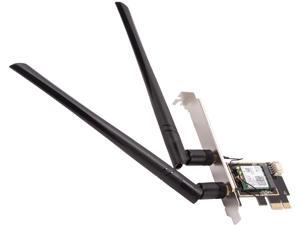 Rosewill PCI-e WiFi 6 Network Card AX3000Mbps Bluetooth 5.0 Adapter - Wireless PCI Express Wi-Fi Adapters 802.11AX AX200 2.4GHz/5.8GHz Dual Band Antenna for Windows 10 Rosewill PCI-e WiFi 6 Network Card AX3000Mbps Bluetooth 5.0 Adapter - Wireless PCI Express Wi-Fi Adapters 802.11AX AX200 2.4GHz/5.8GHz Dual Band Antenna for Windows 10