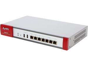 ZyXEL USG210 Next-Generation USG with 200 VPN Tunnels, SSL VPN, 2 GbE WAN, 1 OPT GbE, 4 GbE LAN/DMZ ZyXEL USG210 Next-Generation USG with 200 VPN Tunnels, SSL VPN, 2 GbE WAN, 1 OPT GbE, 4 GbE LAN/DMZ
