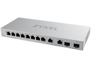 ZyXEL XGS1210-12 Managed 12-Port Web-Managed Multi-Gigabit Switch with 2-Port 2.5G and 2-Port 10G SFP+
