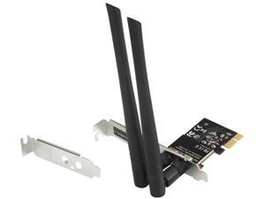 SIIG LB-WR0011-S1 PCI-Express Wireless 2T2R Dual Band WiFi Ethernet PCIe Card - AC1200